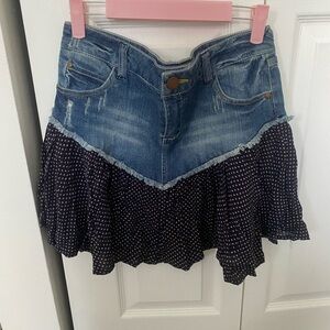American Rag Blue Denim Skirt